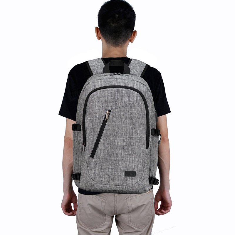 Factory Wholesale Business Anti-Theft Computer Backpack Usb Oxford Cloth Backpack Men's School Bag Laptop Backpack