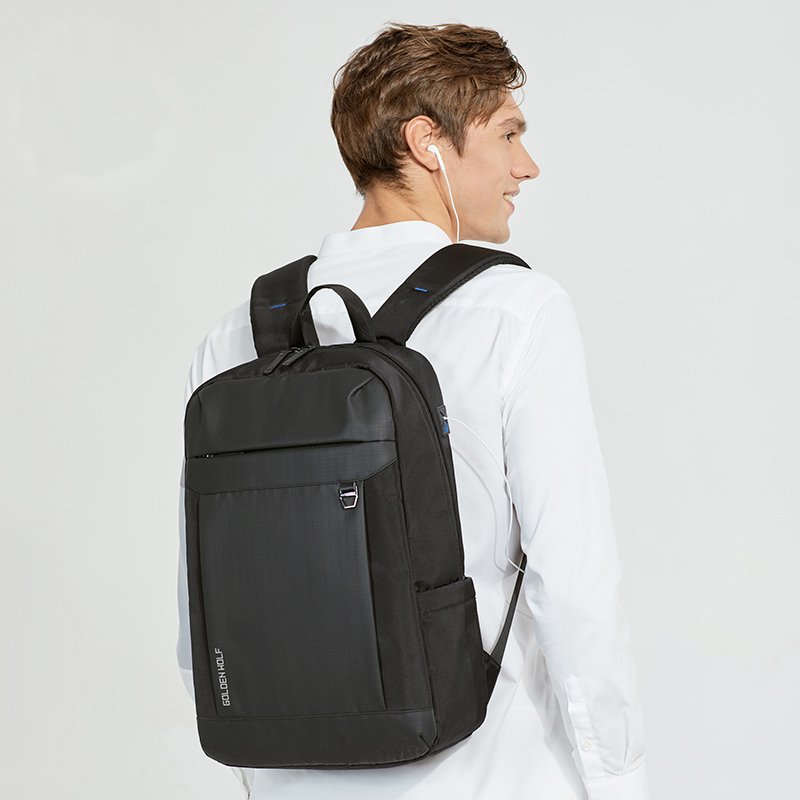 Golden Wolf Custom Large capacity Waterproof travel backpack laptop backpacks other backpacks Low price wholesale mochilas