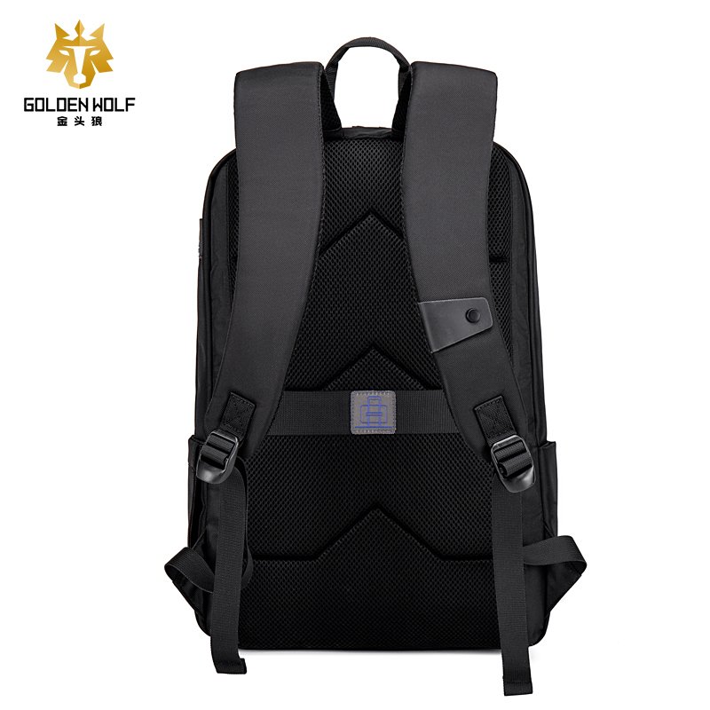 Golden Wolf Custom Large capacity Waterproof travel backpack laptop backpacks other backpacks Low price wholesale mochilas