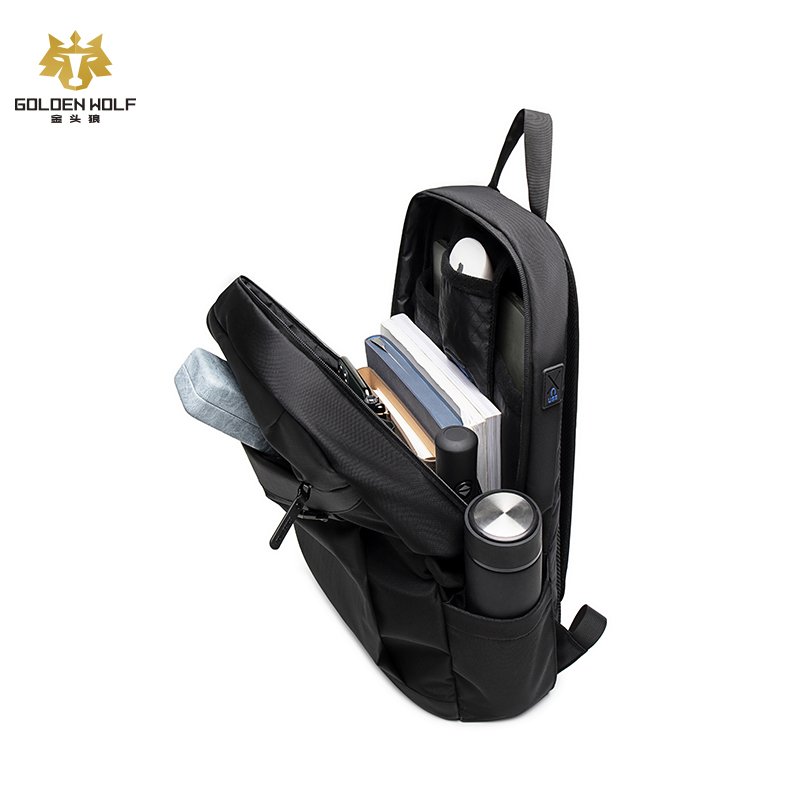 Golden Wolf Custom Large capacity Waterproof travel backpack laptop backpacks other backpacks Low price wholesale mochilas