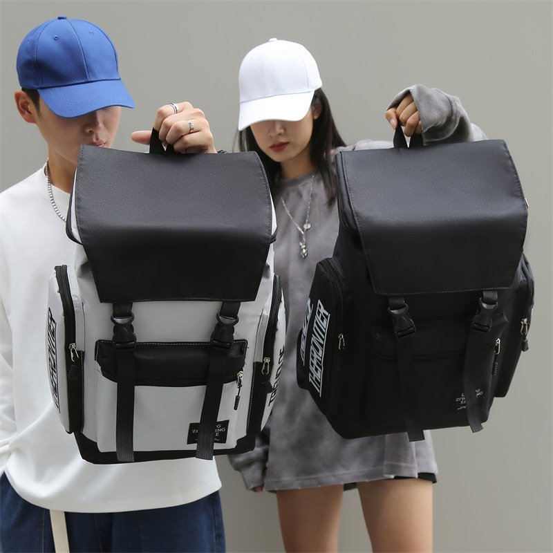 Schoolbag Large Capacity Men's Backpack Computer Laptop Backpack Gaming Casual Trendy Mountaineering Bag For Business