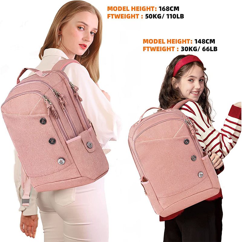 Customize Travel Laptop Backpack Airline Approved Business Work Bag Fit 17 Inch Laptops Waterproof Casual Computer Bag