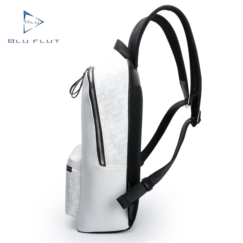 New arrival Blu Flut leather men backpack travel bag custom laptop backpack school bag