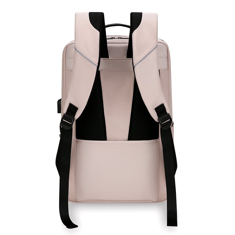 Customized large capacity men's business travel laptop backpack wholesale waterproof unisex student computer bags with USB