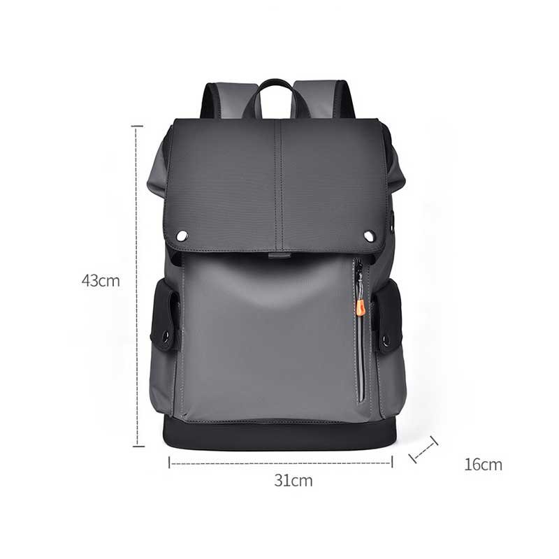 Professional Waterproof Business Laptop Backpack Softback Fitness Travel Bag Polyester Lining School Outdoor Use Mochilas