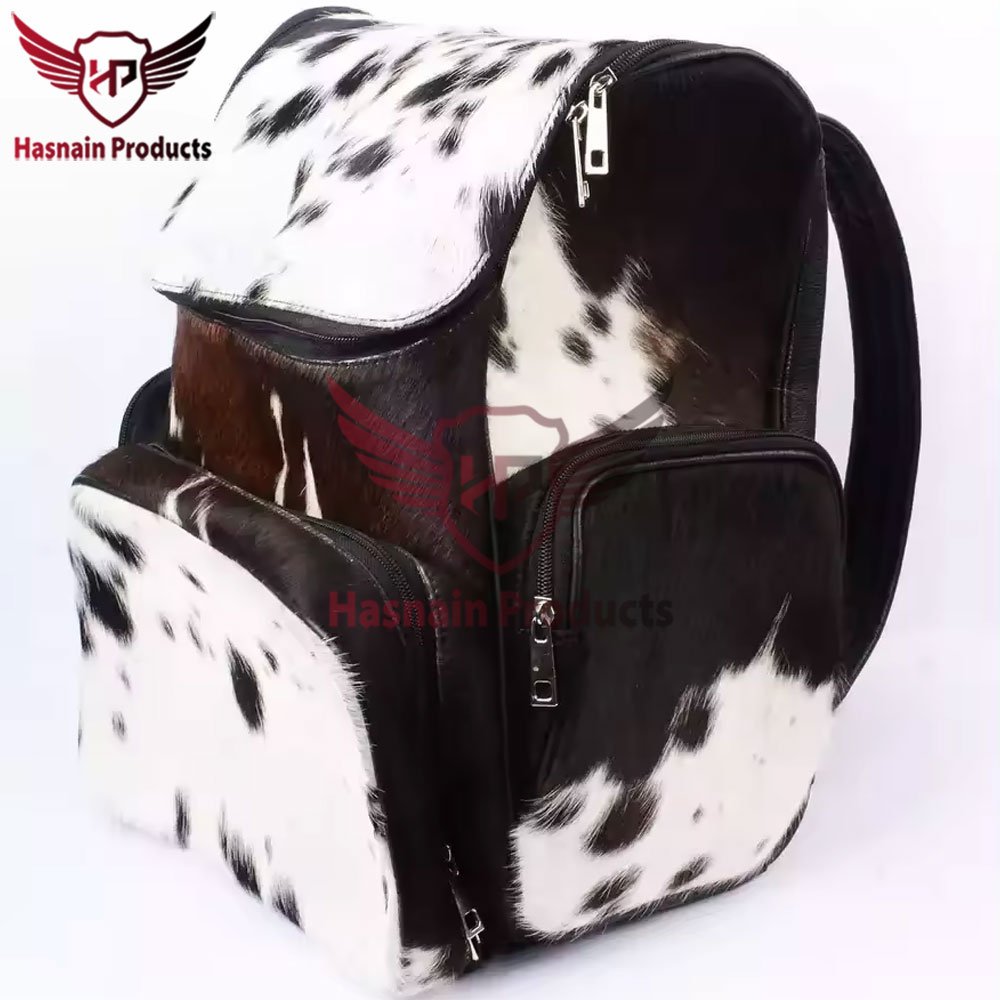 Best Selling Men's Stylish Waterproof Backpack with Laptop Compartment Premium Fur Accent Soft and Smart for School Use