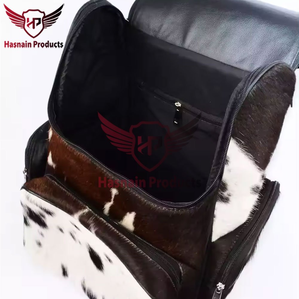 Best Selling Men's Stylish Waterproof Backpack with Laptop Compartment Premium Fur Accent Soft and Smart for School Use