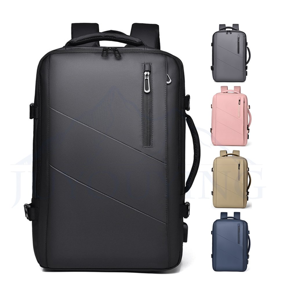 Customizable Backpack Manufacturer New Style Oxford Leather Laptop Backpacks Unisex Office Computer Bag Scalable Laptop Backpack
