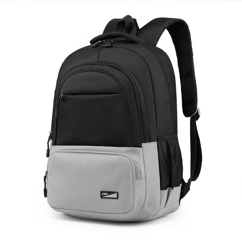 Factory Custom Cheap School bag Mochila Waterproof Travel Lightweight Black Men Large Size Laptop Backpack