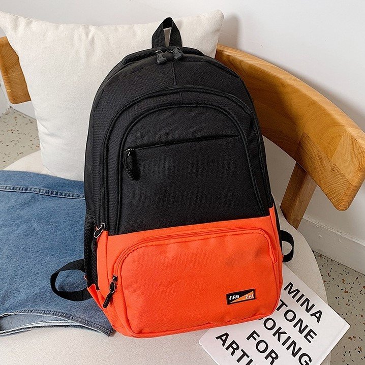 Factory Custom Cheap School bag Mochila Waterproof Travel Lightweight Black Men Large Size Laptop Backpack