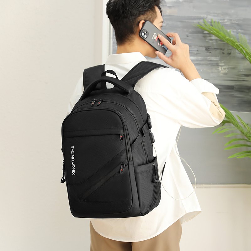 Marksman Men Large Capacity Fashion School Bag Multifunction High Quality Business Laptop Backpack