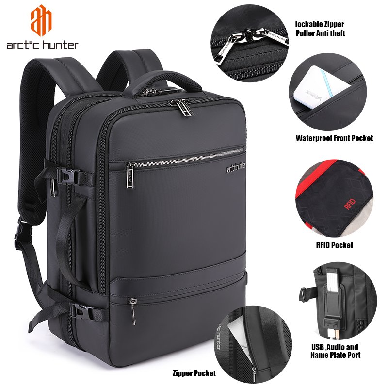 Multifunction Smart Backpack For Travelling Bagpack Mens Business Back Packs Laptop Travel Backpack Bag With USB Charging Port
