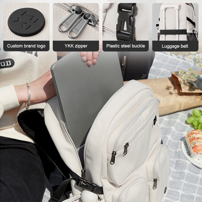Mixi New Arrival Backpack Anti Theft Smart Laptop Bag Large Capacity Multi-functional Soft Fashion Waterproof Backpacks