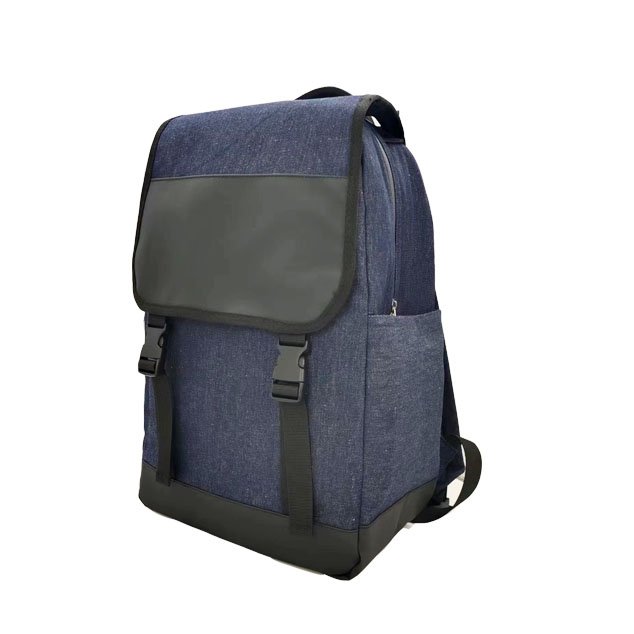 Leisure denim notebook mens business laptop backpack
