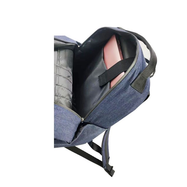 Leisure denim notebook mens business laptop backpack