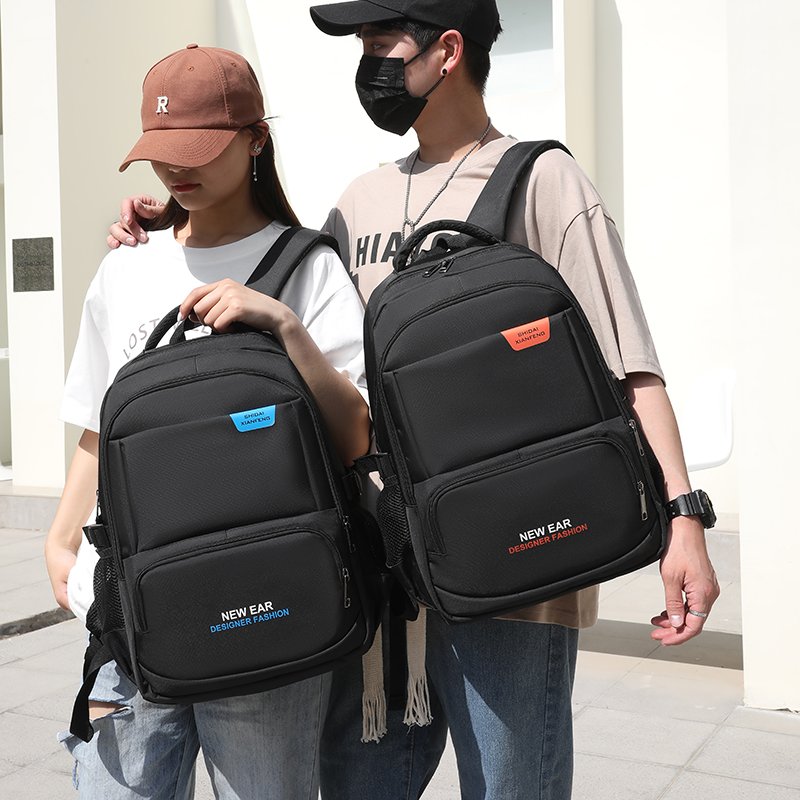 Manufacturer custom logo large capacity outdoor nylon backpack waterproof travel laptop backpacks with logo