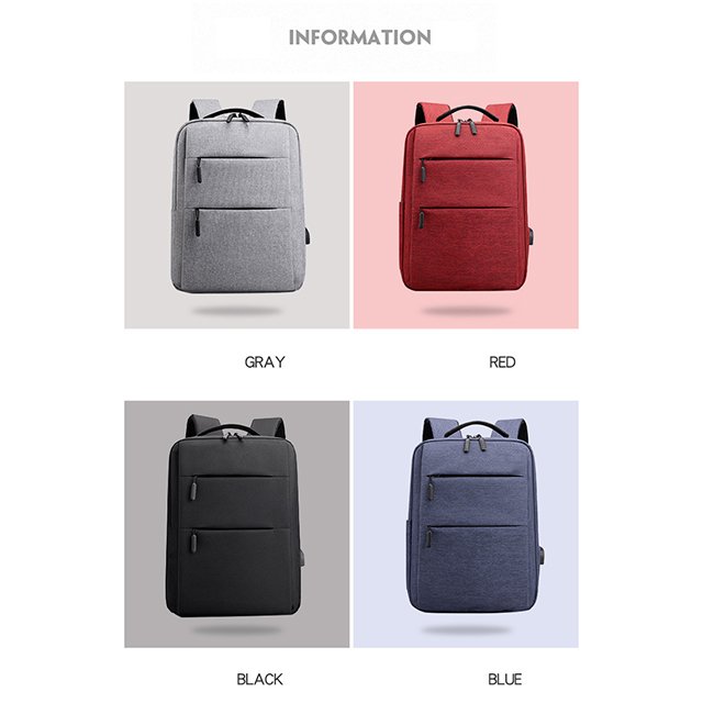 BSCI Customizable Men Women's 15.6 Inch Laptop Backpack Unisex Nylon LEDerrucksack Zipper Capacity Fashionable String Office
