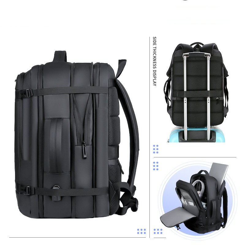 Custom Manufacturer's Men's Fashionable Waterproof Casual Sport Backpack USB School Travel Business Use Other Laptop Backpack