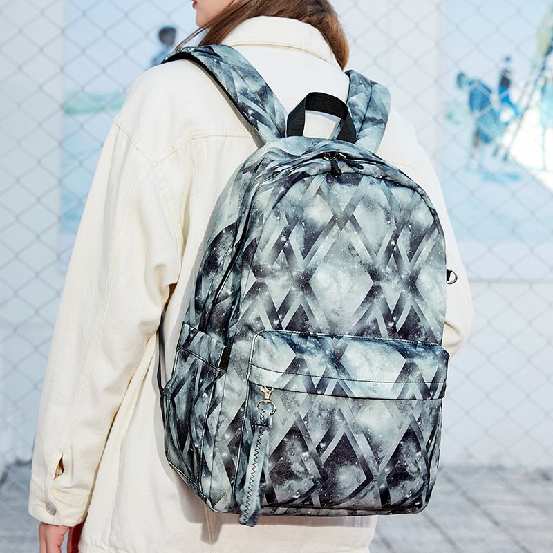 Fashion School Bag Lunch Bag Pencil Case Sets Custom Logo School Bag Backpack Waterproof Travel Laptop Backpack with USB