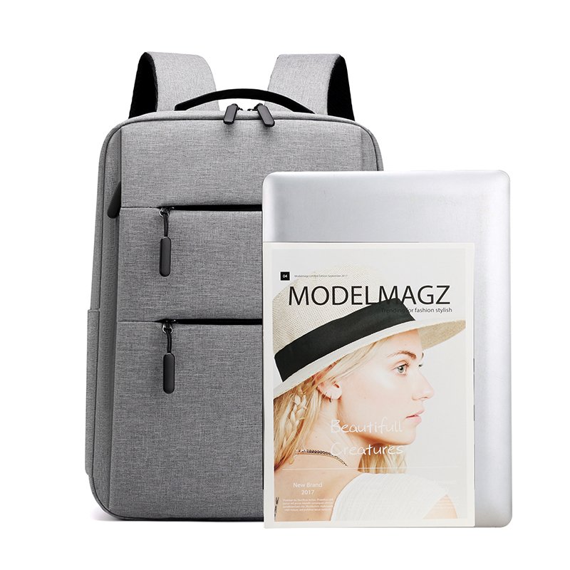 Factory custom large capacity business laptop backpack with USB nylon waterproof wear-resistant luxury travel backpack rucksack