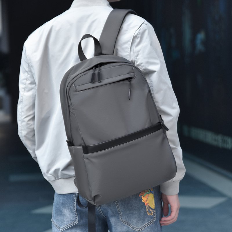 Custom Imported Promotional Waterproof Anti-theft Casual Nylon Outdoor Sports Travel Business Laptop Backpack With Logo 2024
