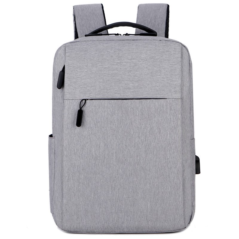 Fashionable 15.6 Inch Student Laptop Backpack with USB Custom Logo Business Travel Waterproof Oxford Bag Style for Boys