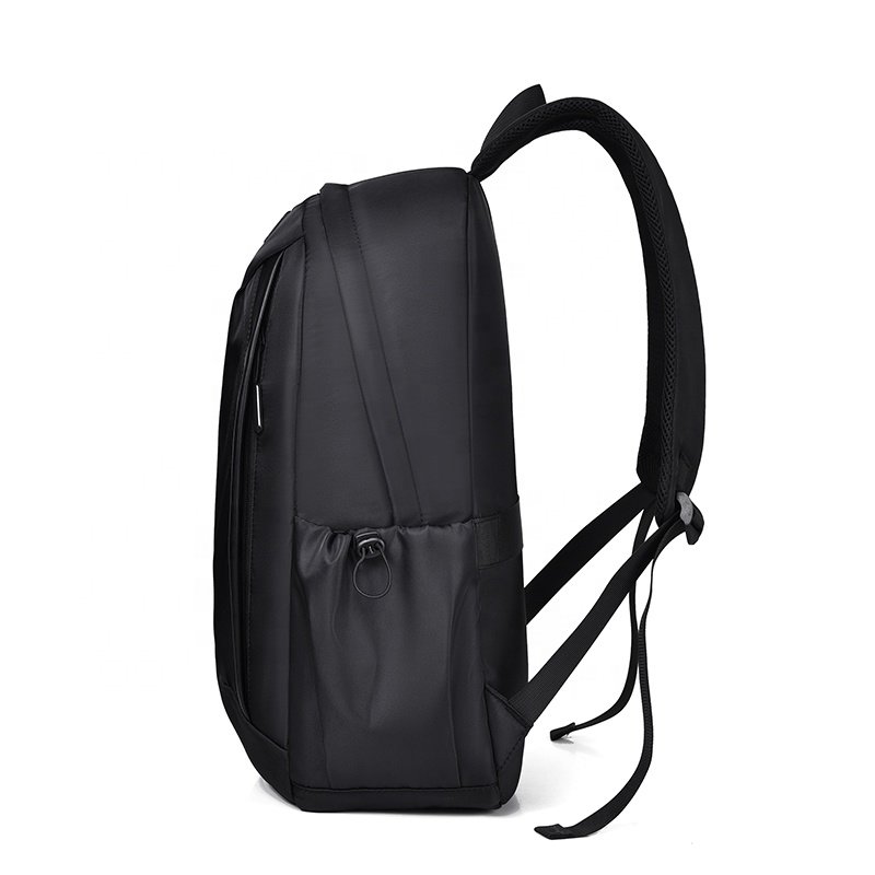 Custom logo cheap school student bags waterproof PU mens travel antitheft smart business 15.6 inches laptop backpack bag