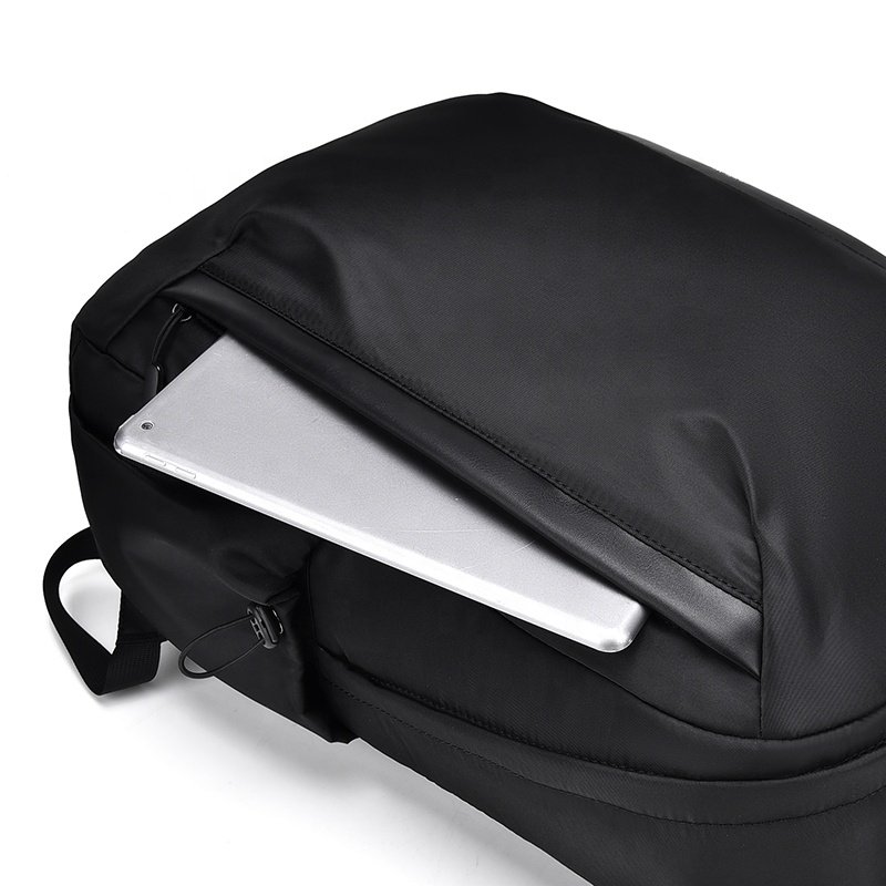 Custom logo cheap school student bags waterproof PU mens travel antitheft smart business 15.6 inches laptop backpack bag