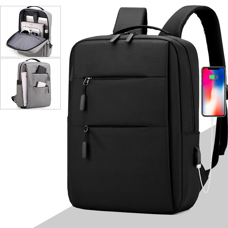 Pailox Notebook Backpack USB interface waterproof Travel Outdoor Leisure Bag OEM ODM OPM Rfid Laptop Backpacks Oxford Laptop