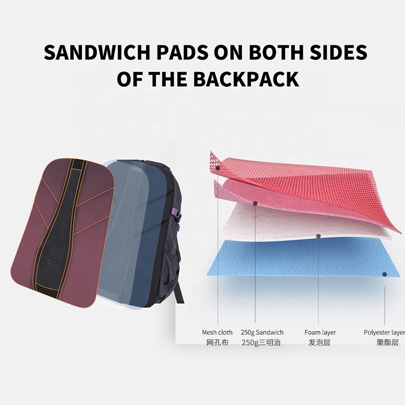 Wholesale Custom Multifunctional Business Laptop Backpack with USB Charging Anti Theft Waterproof Travel Bag