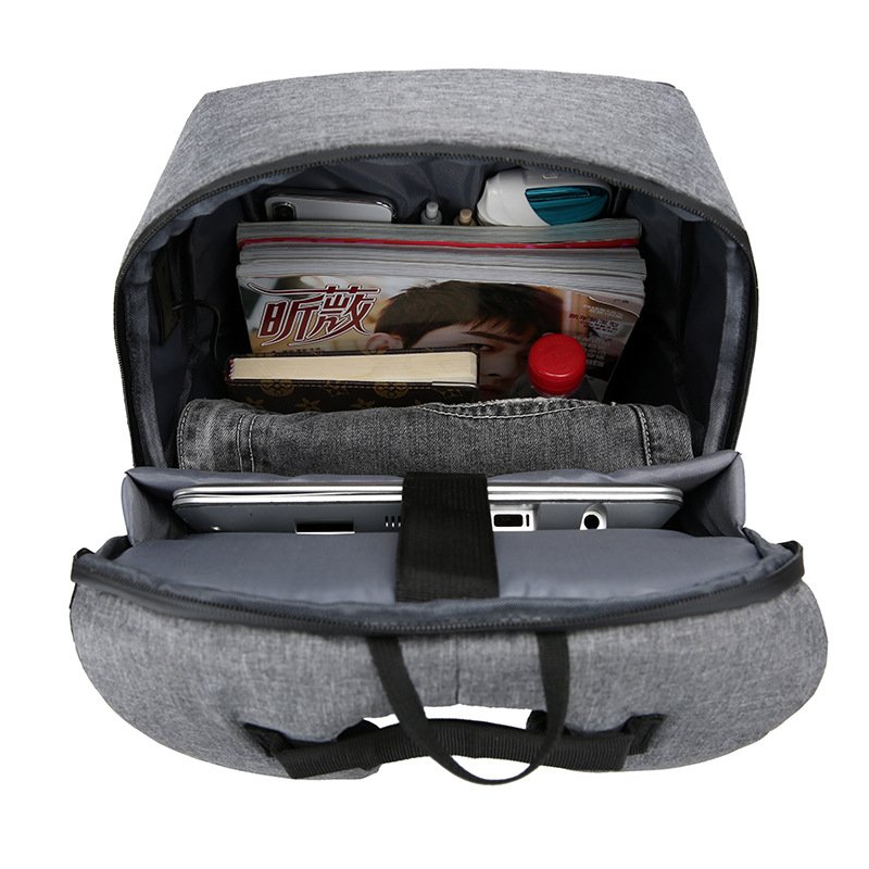 Wholesale Business Waterproof Large Capacity Eco-friendly Printed Design Laptop Mens Backpacks Polyester Man Backpacks with Usb