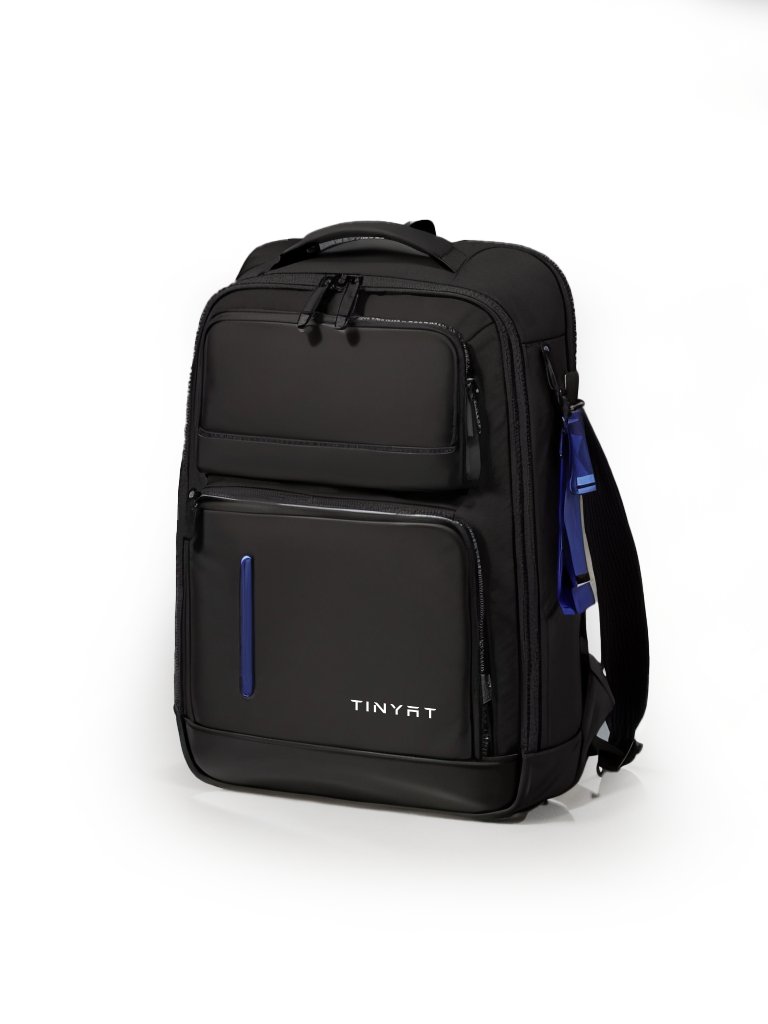 Multifunctional Large Capacity Leather Shiny Laptop Backpacks Duffel One Man Hiking Travel Bag