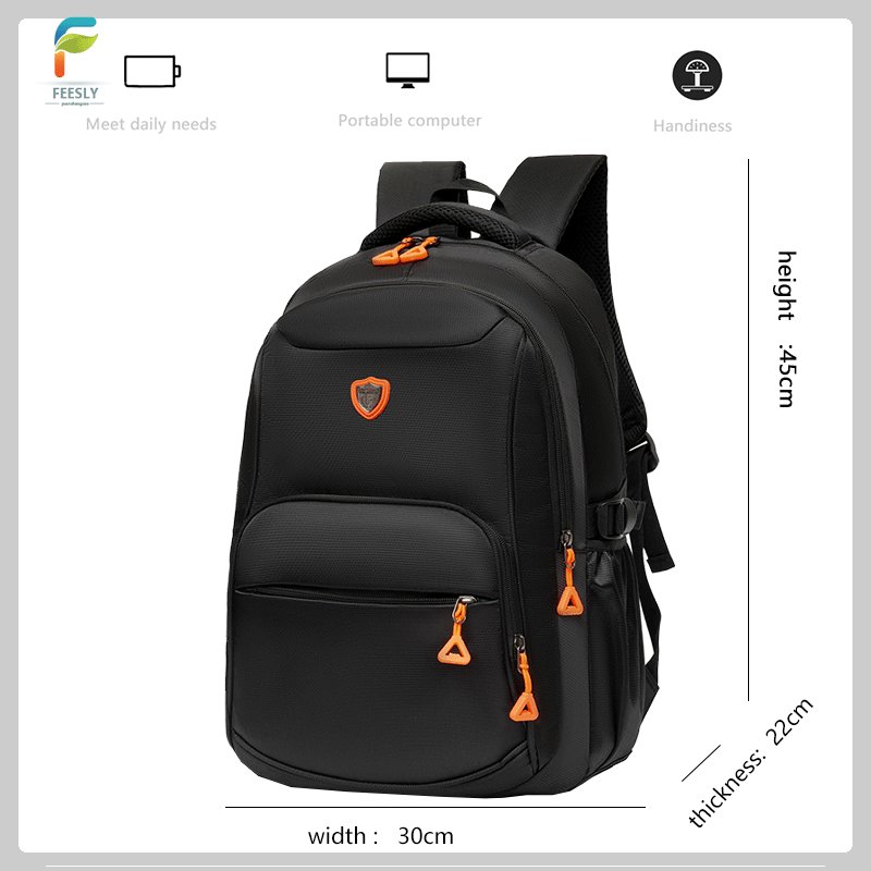 manufacturer wholesale customized large capacity laptop backpack bag waterproof polyester backpack high quality school bag