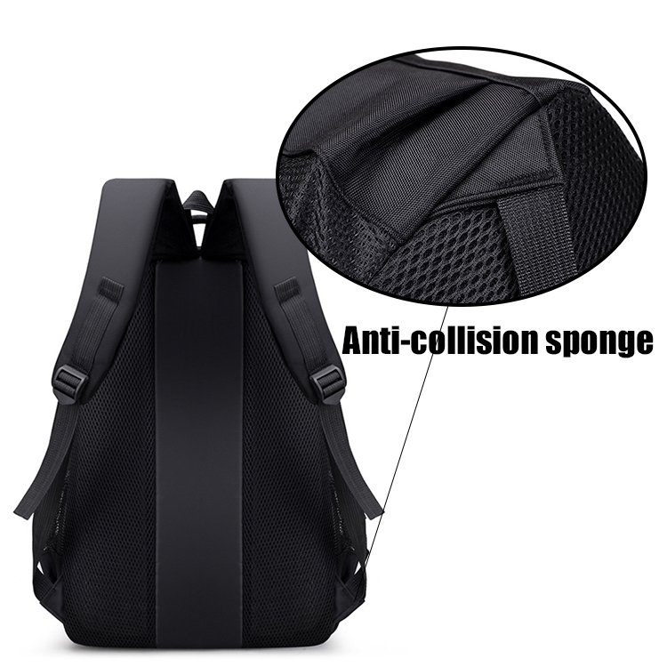 Outdoor Casual Black Waterproof Student School Large Oxford Bag Men Hiking Travel Laptop Backpacks