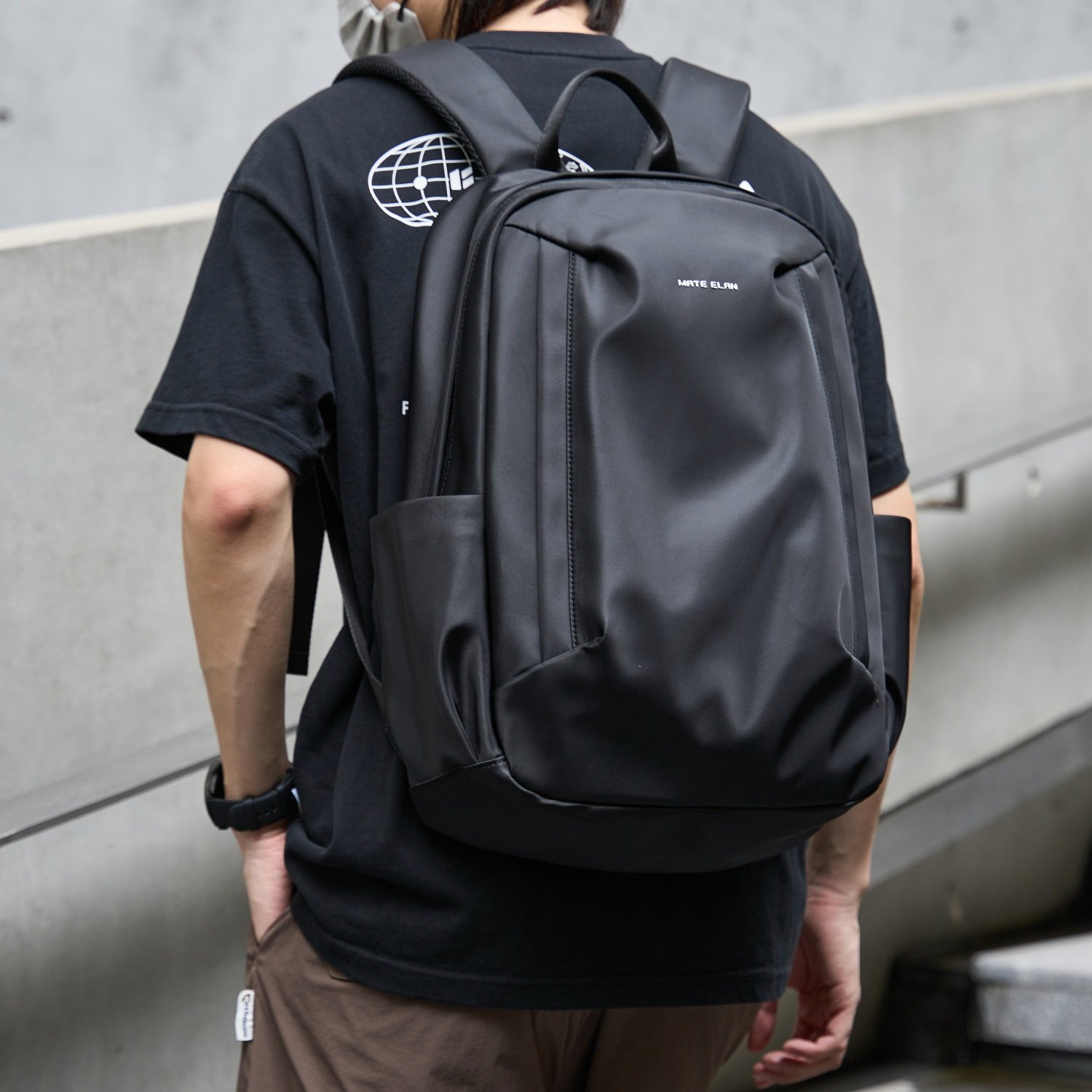 Mate Elan Large Capacity Laptop Backpacks For Men Work Business Travel Men's Backpack