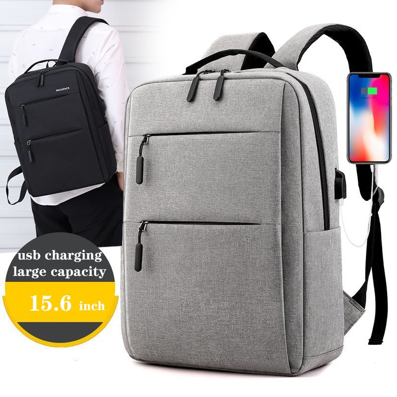 Men'S Boys Smart Travelling Anti Theft Business Usb Computer Antitheft 15.6 17 Inch Nylon Waterproof Travel Laptop Backpacks