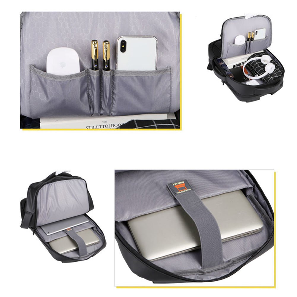Custom Logo Wholesale 15.6 inch Nylon USB China Cheap Waterproof Computer Lap Top Laptop Backpack Bag For Women Men