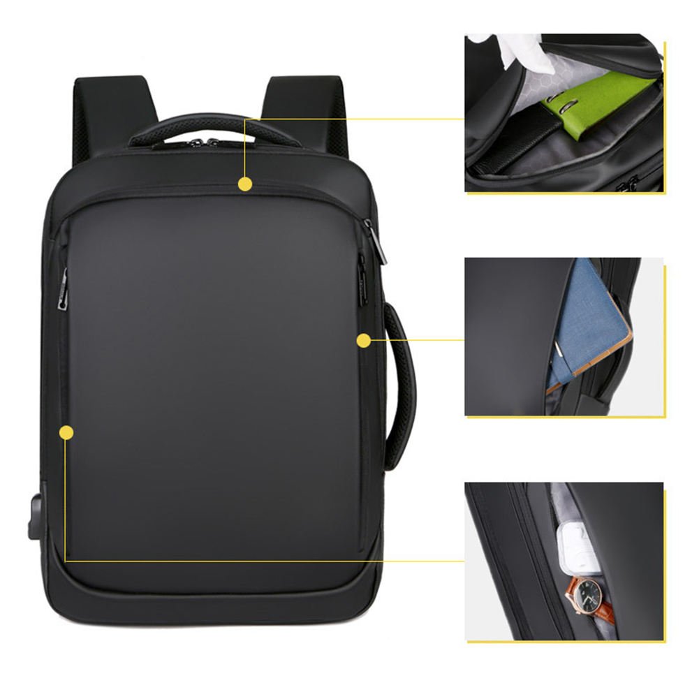 Custom Logo Wholesale 15.6 inch Nylon USB China Cheap Waterproof Computer Lap Top Laptop Backpack Bag For Women Men