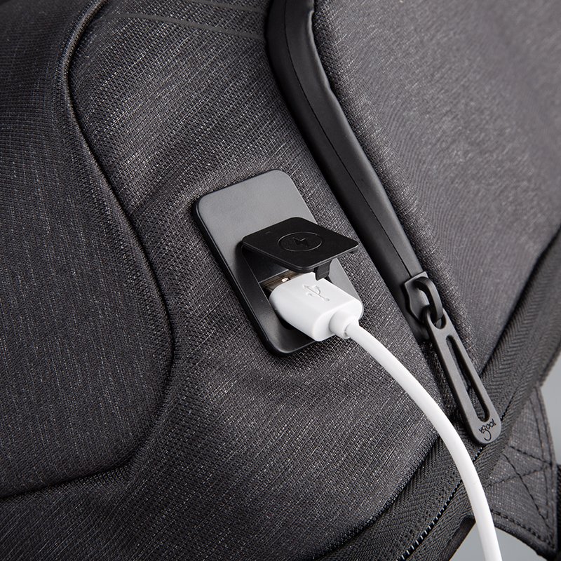 Smart Anti-theft Water resistant Men's Business Laptop Anti theft usb Backpack Back Pack Bagpack Bag with USB Charging Port