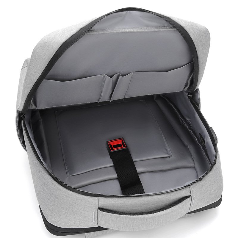 New Leisure Outdoor Fashion Business Travel 15.6/17 inch Laptop Waterproof Anti-theft USB Multi Pocket Student Backpack