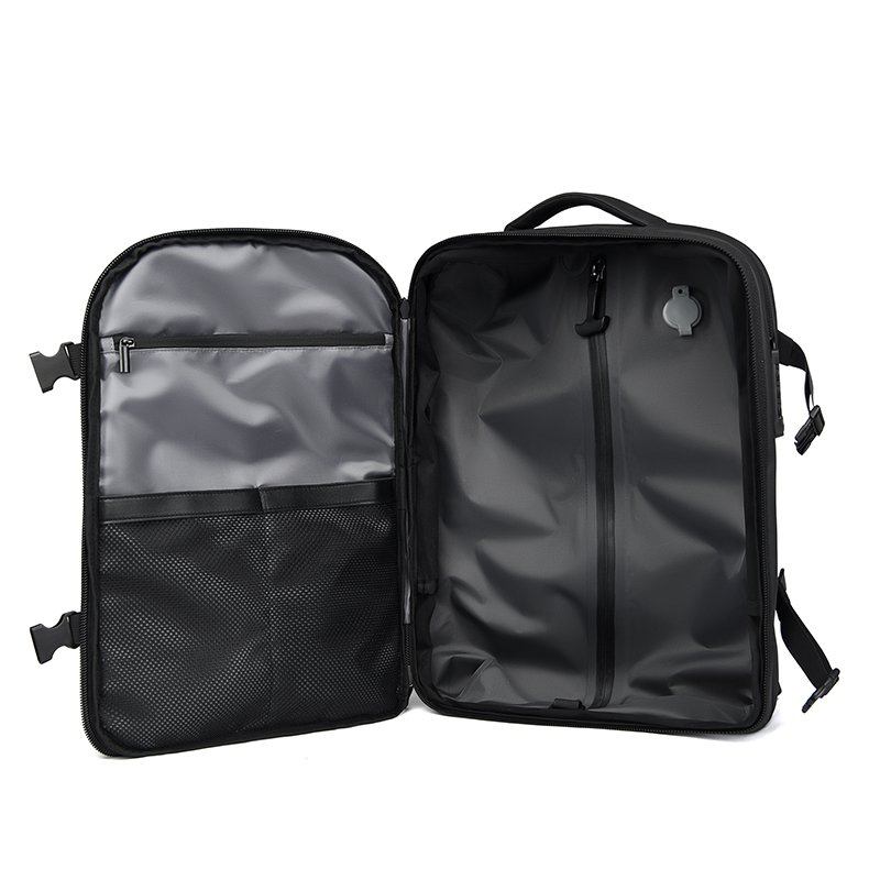 In Stock Waterproof Anti-Theft Custom Airback Backpack, Multifunctional Air Travel Vacuum Compression Backpack With TSA Lock