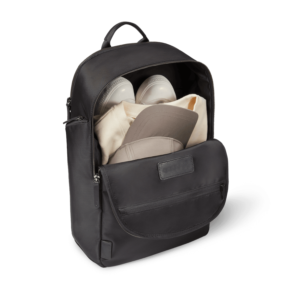 Manufacturer Custom Rucksack Simple Fashion Waterproof Twill Nylon Fabric Casual Sports Travel Laptop Backpack For Men Women