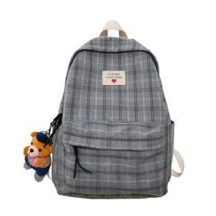 Multi Function Double Zipper Women Backpack Teenager Girls