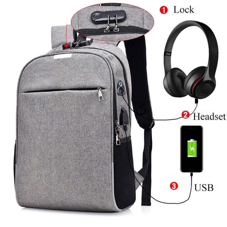 Wholesale Students Waterproof School Office Computer Bag Hiking Travel Outdoor Casual Sport Custom Laptop Backpack For Men Women