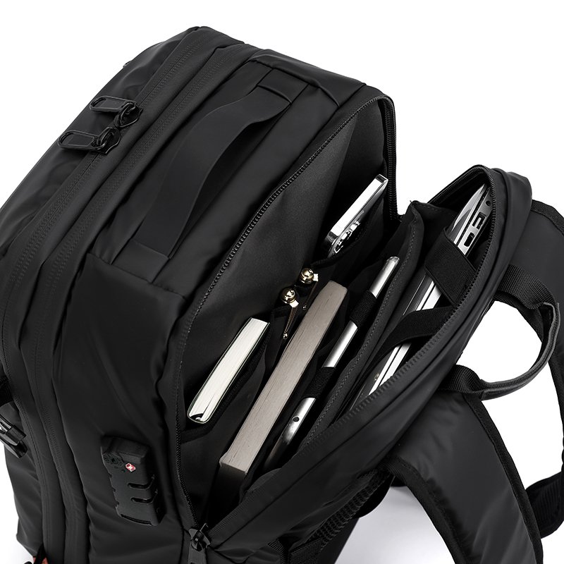 2024 large capacity outdoor travel backpack vacuum compression backpack for 16"