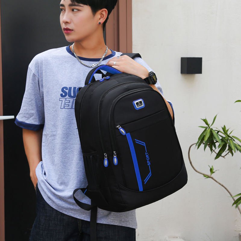 2024 High Quality School Backpacks Anti-Theft Zipper Polyester Letter Pattern-Buy Coll's Stylish Laptop