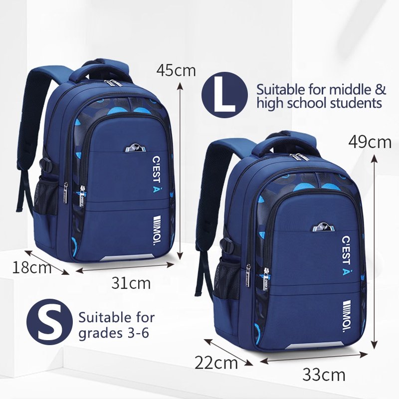Customize Hiking School Backpacks Laptop Bag Boys School Bags for Students