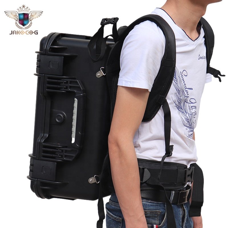 Custom 460 Heavy Duty Storage Box Outdoor Waterproof Plastic Hard Case Camera Computer Laptop Backpacks