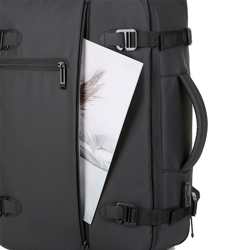 wholesale daily outdoor travel compact back bag for men custom business smart usb laptop backpacks with shoe compartment