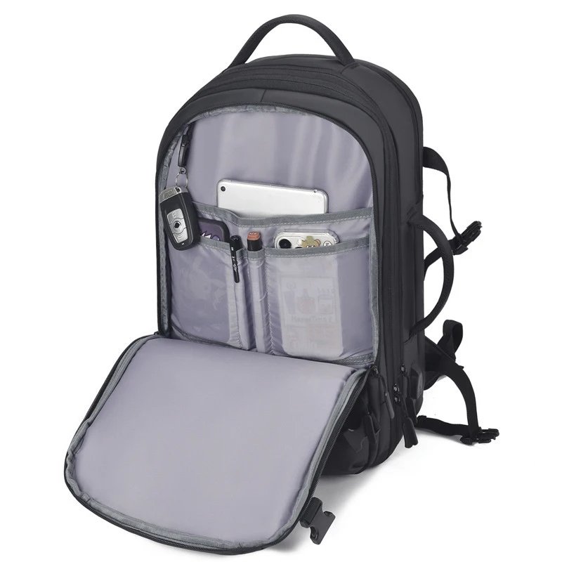 Business Commuting Computer Backpack 17 Inch Large-capacity Multifunctional Travel Can Be Expanded Waterproof School Laptop Bag